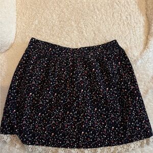 Elegant Floral Mini Skirt